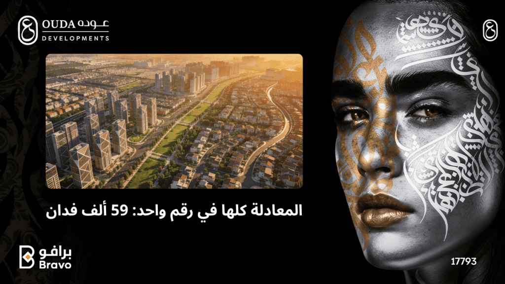 "مساحة مدينة العبور الجديدة 59 ألف فدان - رؤية شركة عوده للتطوير العقاري لأضخم توسع عمراني"