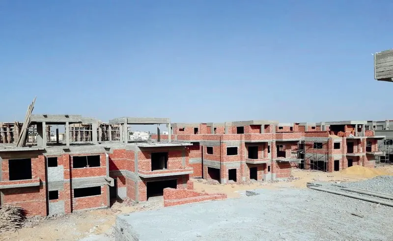 قطعة مروج 1 ب في مرحلة المباني والواجهات — جولف سيتي العبور | عوده للتطوير العقاري