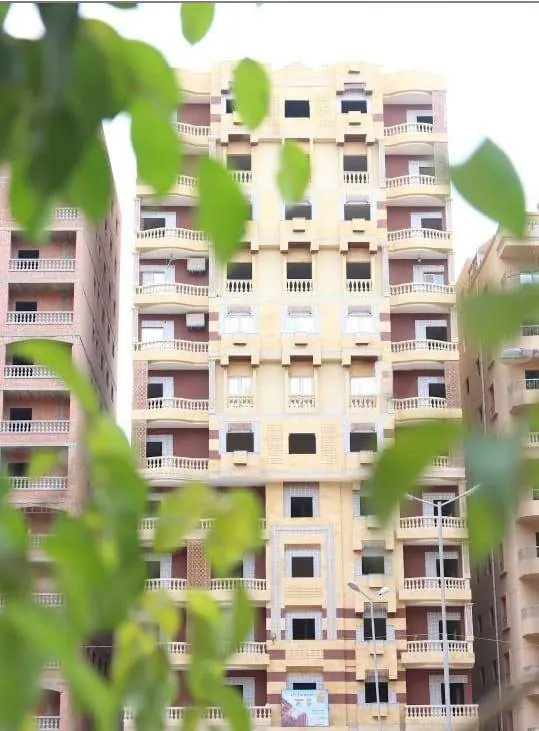 عمارة 1/5 بعد التنفيذ — كمبوند إيزيس كايرو، جسر السويس الجديدة | عوده للتطوير العقاري